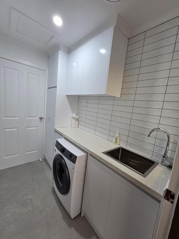 Laundry renovation