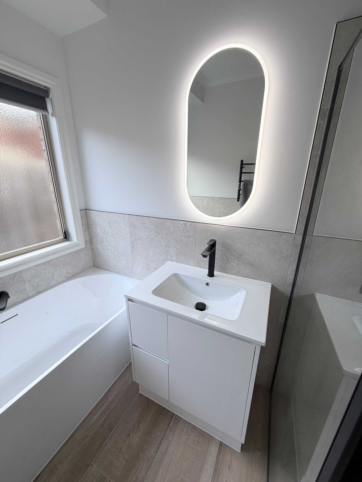 Complete bathroom renovation